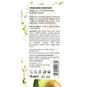 [Crema maini hranitoare omega plus cu omega 3, 6, 7, 9 & ulei de avocado cosmetic plant, 75 ml - 1001cosmetice.ro] [2]