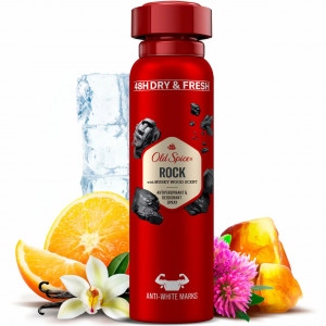Deodorant antiperspirant spray 48h old spice rock, 150 ml thumb 2 - 1001cosmetice.ro