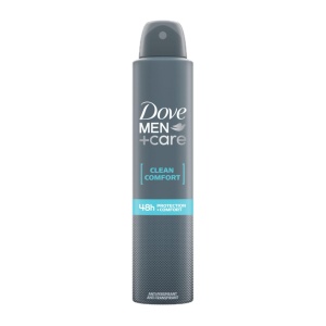 Deodorant antiperspirant spray, Clean Comfort 48h, Dove Men, 200 ml