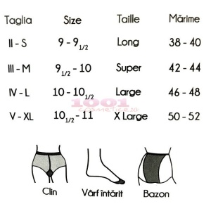 [Dresuri dama, ciorapi lady push up, 20den, lycra, culoarea negru - 1001cosmetice.ro] [2]