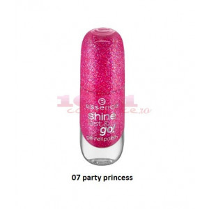 Essence shine last go gel nail polish lac de unghii party princess 07 thumb 2 - 1001cosmetice.ro