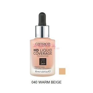 [Fond de ten hd liquid coverage, catrice, 30 ml - 1001cosmetice.ro] [3]