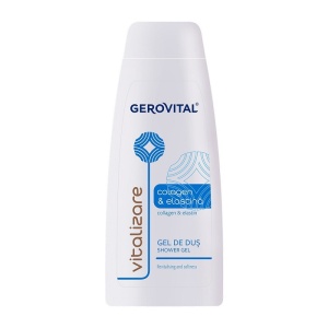 Corp, gerovital | Gel de dus cu colagen si elastina, vitalizare, gerovital, 400 ml | 1001cosmetice.ro