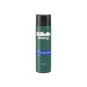 Gel de ras Extra Comfort, Mach3, Gillette, 200ml