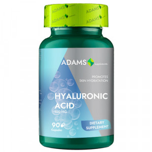 Hyaluronic acid, supliment alimentar, 100 mg, adams thumb 1 - 1001cosmetice.ro