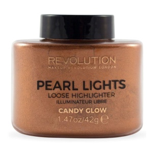 Iluminator pudră Pearl Lights Loose Highlighter Candy Glow Makeup Revolution
