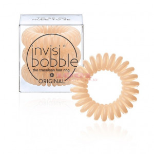 INVISIBOBBLE TRACELESS HAIR RING INEL PENTRU PAR TO BE OR NUDE TO BE