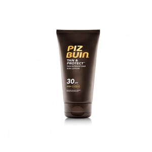 Lotiune pentru bronzare accelerata si protectie solara SPF 30 Tan&Protect, 150 ml, Piz Buin