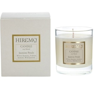 Uleiuri esentiale | Lumanare din ceara de soia cu petale de iasomie hiremo, 250 ml | 1001cosmetice.ro