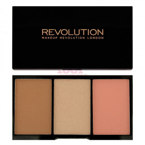 Makeup revolution london iconic pro blush, bronze, golden hot thumb 1 - 1001cosmetice.ro