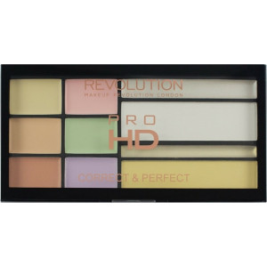 Makeup revolution london pro hd prime correct & perfect palette thumb 1 - 1001cosmetice.ro