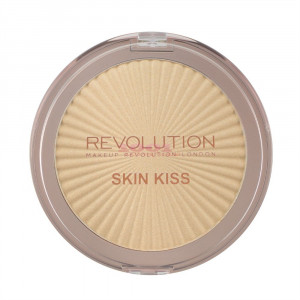 Makeup revolution skin kiss golden kiss highlighter iluminator thumb 1 - 1001cosmetice.ro