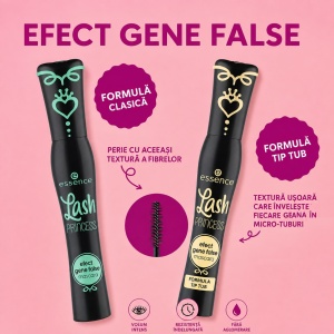 [Mascara cu efect de gene false și rezistență la transfer lash princess tubing smudge-proof 01 black, essence, 12 ml - 1001cosmetice.ro] [8]