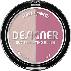 Miss sporty designer duo sculpting blush fard de obraz 200 rosy thumb 1 - 1001cosmetice.ro