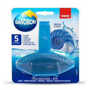 Odorizant toaleta SANOBON 5in1 cu miros fresh, Sano, 55 g