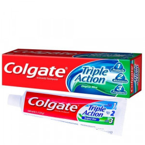 Pasta de dinti Triple Action, Colgate, 100 ml