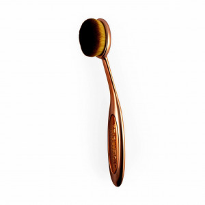 [Pensula makeup revolution precision oval cheek, pentru aplicarea primerului, pudrei si bronzerului. - 1001cosmetice.ro] [1]