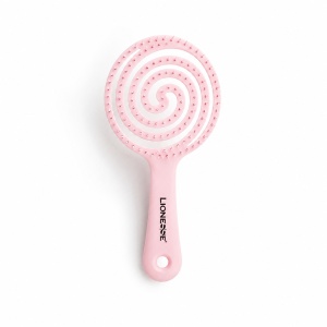 Produse noi | Perie de par rotunda baby pink 6458 lionesse | 1001cosmetice.ro