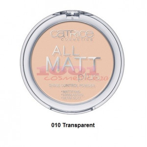 [Pudra compacta matifianta, all matt plus shine control, catrice - 1001cosmetice.ro] [2]