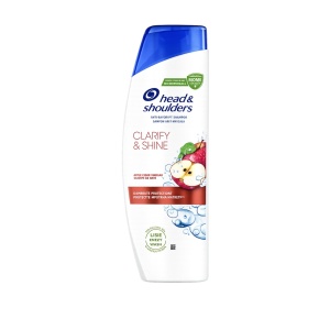 Sampon uscat | Sampon antimatreata, clarify & shine, cu otet din cidru de mere, head & shoulders, 330 ml | 1001cosmetice.ro