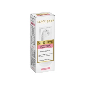 Ser exfoliant pentru noapte ten gras si acneic Sensitive Gerocossen 30 ml