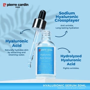 [Ser hidratant antirid cu acid hialuronic, pierre cardin, 30 ml - 1001cosmetice.ro] [4]