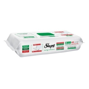 Sleepy | Servetele umede pentru curatarea pardoselii, white soap, sleepy, 50 bucati | 1001cosmetice.ro