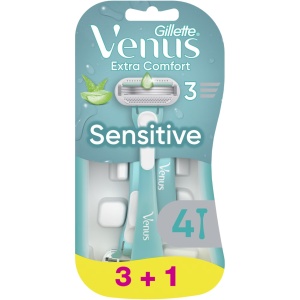 Parfumuri barbati | Set aparat de ras extra comfort sensitive venus, gillette, 4 bucati | 1001cosmetice.ro