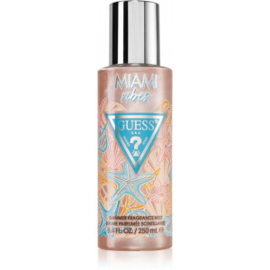 Spray de corp parfumat cu particule stralucitoare Miami Vibes Guess, 250 ml