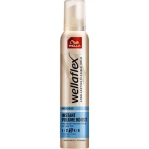 [Spuma pentru par cu grad de fixare 3 - instant volume boost wellaflex, 200 ml - 1001cosmetice.ro] [1]