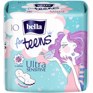Corp, bella | Absorbante for teens sensitive no perfume, bella 10 bucati | 1001cosmetice.ro