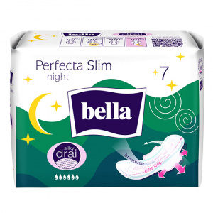 [Absorbante perfecta ultra night silky drai bella, 7 bucati - 1001cosmetice.ro] [1]