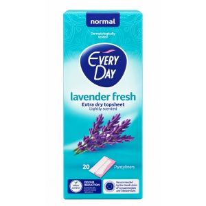 Every day | Absorbante zilnice cu miros de lavanda, every day, 20 bucăți | 1001cosmetice.ro