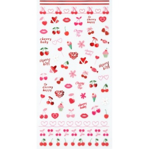 [Abtibilduri pentru unghii cu parfum de cirese, so cherry, essence, 78 bucati - 1001cosmetice.ro] [3]