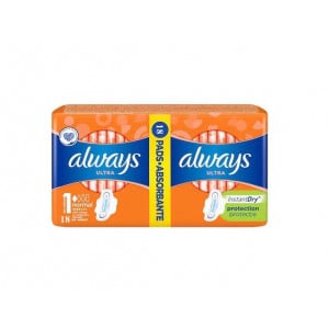 ALWAYS ULTRA NORMAL ABSORBANTE 18 BUCATI