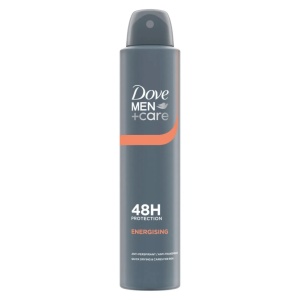 Antiperspirant deodorant spray 48H protection Eneregising, Dove Men + Care, 200 ml