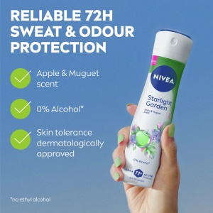 [Antiperspirant deodorant spray, starlight garden, 72h active protection, nivea, 150 ml - 1001cosmetice.ro] [2]