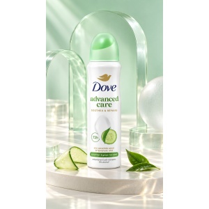 [Antiperspirant spray, advanced care 72h, cucumber & green tea, dove, 150 ml - 1001cosmetice.ro] [2]