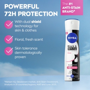 [Antiperspirant spray black & white invisible clear, nivea - 1001cosmetice.ro] [7]