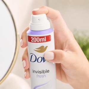 [Antiperspirant spray, invisible fresh, dove, 200 ml - 1001cosmetice.ro] [2]