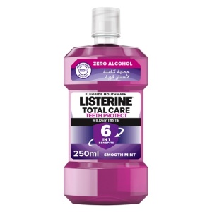 Apa de gura Total Care 6in1 Smooth Mint, Listerine, 250 ml