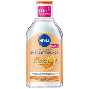 Apa micelara Energy pentru toate tipurile de ten, Nivea, 400 ml