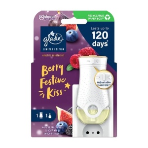 Odorizante camera | Aparat electric odorizant + rezerva lichida 20 ml berry festive kiss, glade | 1001cosmetice.ro