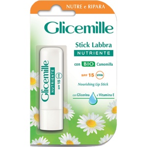 Make-up, glicemille | Balsam de buze nutritiv cu mușețel, glicerina si vitamina e, spf 15, glicemille, 5,5 ml | 1001cosmetice.ro