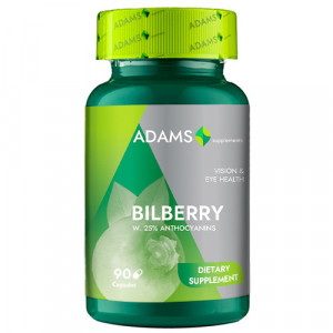 Bilberry, extract de afine, supliment alimentar 500 mg, adams thumb 2 - 1001cosmetice.ro