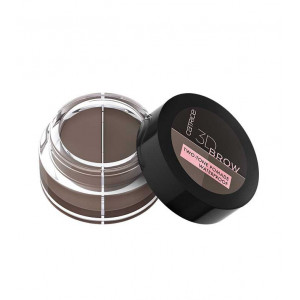 Catrice 3d brow two tone pomade waterproof pomada pentru sprancene rezistenta la apa medium to dark 020 thumb 1 - 1001cosmetice.ro
