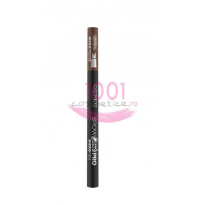 Catrice brow comb pro micro pen creion tip carioca pentru sprancene dark brown 040 thumb 2 - 1001cosmetice.ro