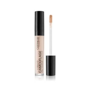Waterproof | Corector liquid camouflage high coverage concealer waterproof 010 porcelain, catrice, 5 ml | 1001cosmetice.ro
