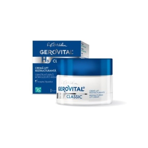 Creme față | Crema lift restructurantă de noapte gerovital h3 classic, 50 ml  | 1001cosmetice.ro