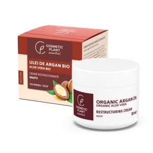 [Crema restructuranta de noapte cu ulei de argan bio si extract bio de aloe vera cosmetic plant, 50 ml - 1001cosmetice.ro] [4]